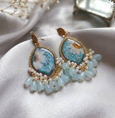 Resin earings