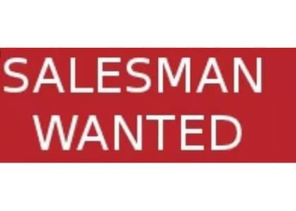 wanted a full day salesman at my running shop