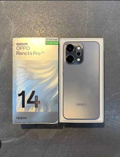 OPPO RENO 14 PRO  JAST BOKS OPEN CONDESHAN