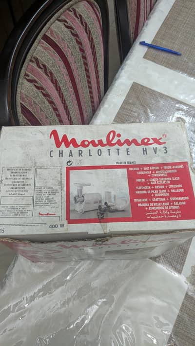 Brand New Moulinex Charlotte HV3 Multi Food Processor