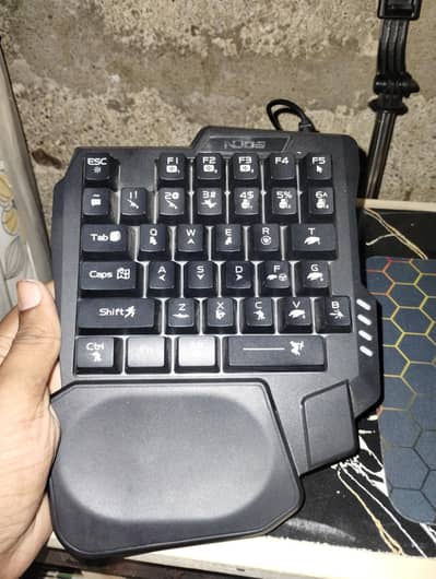 NUOS Keyboard Mouse Full Setup + Connector | Gaming Setup