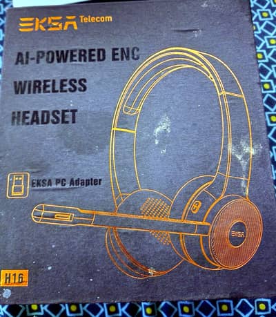 EKSA Telecom H16 AI-Powered ENC Wireless Headset