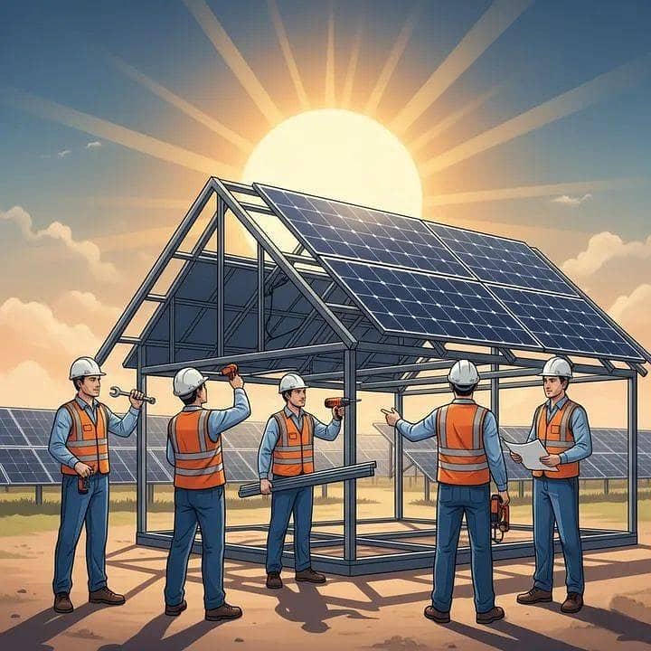 Solar structure material supplier 13