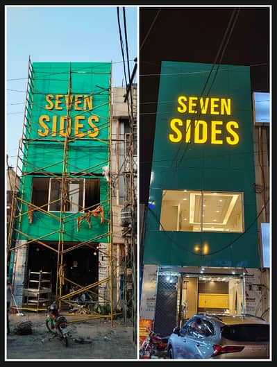 Flex Priniting, LED Sign Board Design, Acrylic LED Sign Boards Design