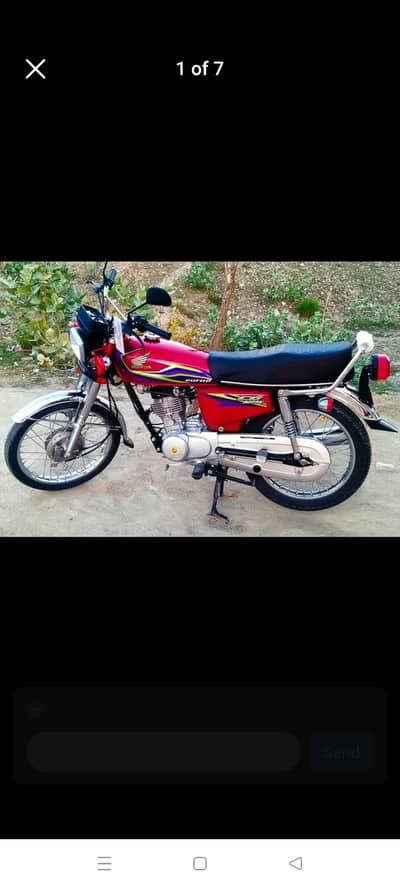 125 Honda 2017 model Rawalpindi number ha