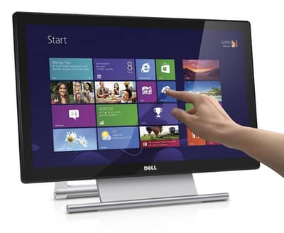 22" Touch Screen Dell Full HD LED Monitor in Qty, HDMI & Mirror Screen