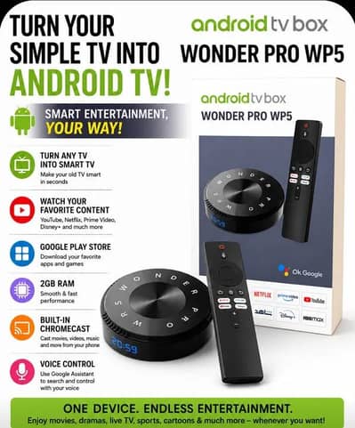 Android TV Box Android 14 Ultra HD