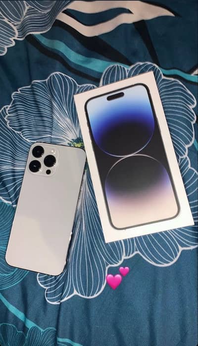 iPhone 15 Pro Max JV 256GB White | 100% Battery Health | 130 Cycles