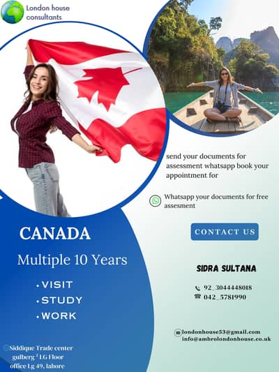 Portugal/ Work/Visit/Study/TURKEY/SCHENGEN/italy/CANADA/JAPAN