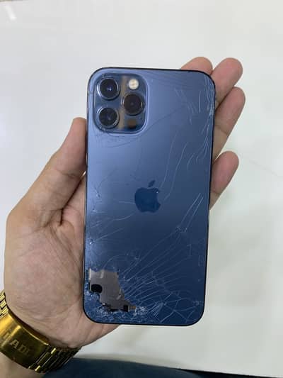 12 Pro official Pta Approved 256 Gb just back crack