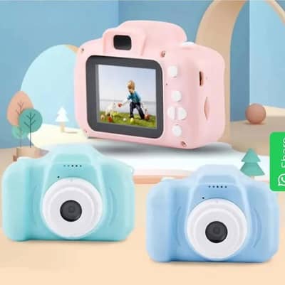 Mini Vintage Digital camera For kids ABS Plastic pastel Colours