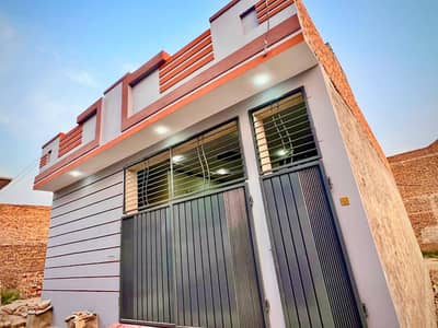 Green towm near one Chowk New brand luxury 5 marly singal story house for sale