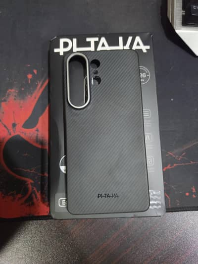 PITAKA black Edge case (with Aaron buttons) for Samsung S26 Ultra
