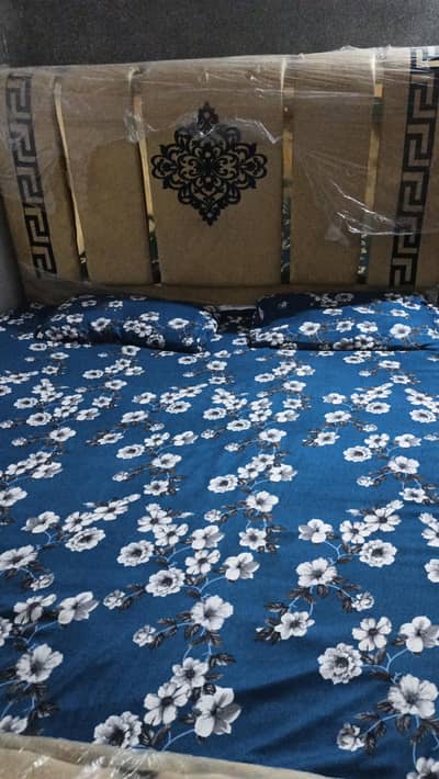 We have a double bed for sale at a very reasonable rate.