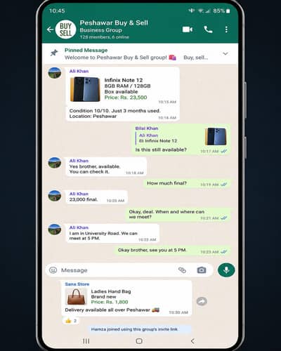 Buy & Sell anything!  Join our group by clicking the link below 