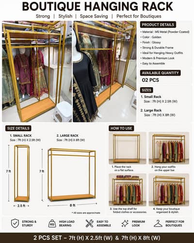 Boutique Hanging Reck 02