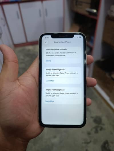 iPhone 11 128 GB pta approved mobile+box screen + battery+ face id msg