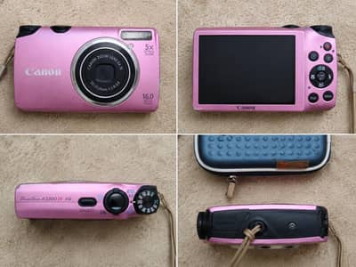 Canon PowerShot A3300 IS Pink