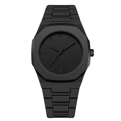 man,s black Arabic watch