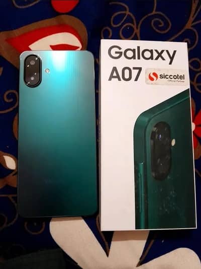 Samsung Mobile A07 5G 64gb only 17 days active