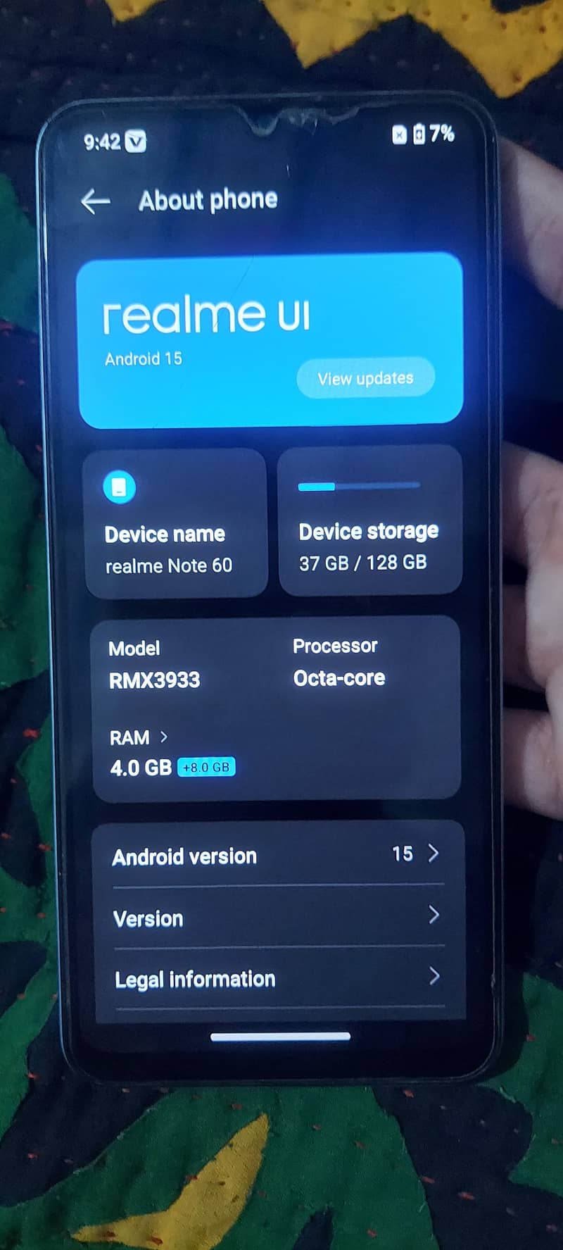 realme note 60 1