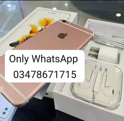 Apple iPhone 6S Plus PTA approved with box farsal