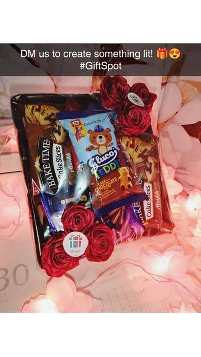 customize gift packing available