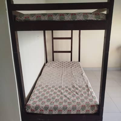 Double Bunk Bed without mattresses
