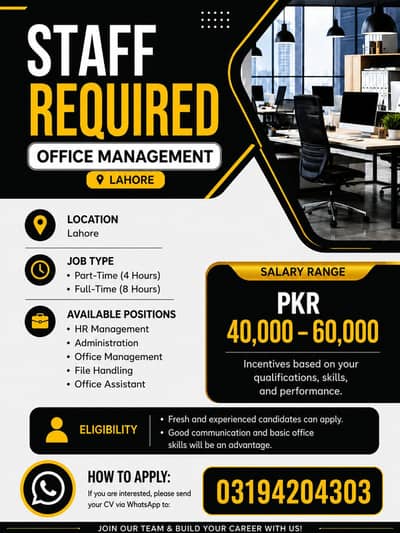 Jobs in Lahore