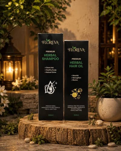 Flovera Herbal shampoo & oil