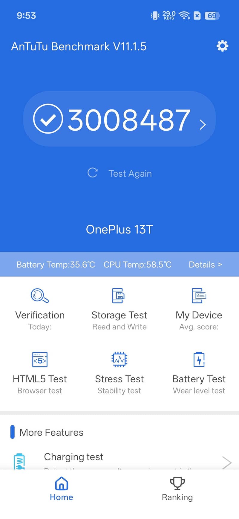 One Plus 13T 2