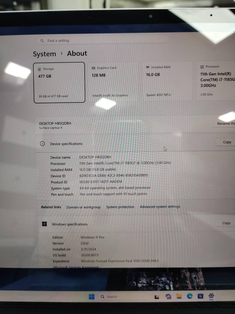 Surface Laptop 4 2