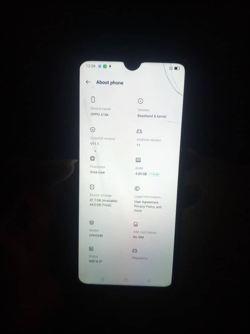 OPPO A16k 1