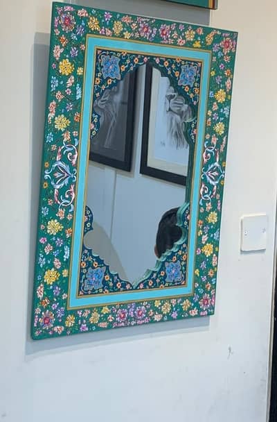 Handmade Floral Designer Mirror