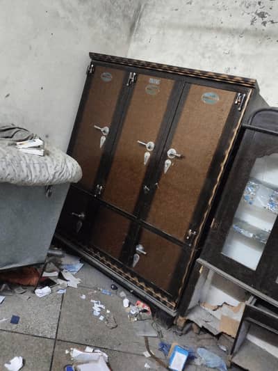 Metal cupboard