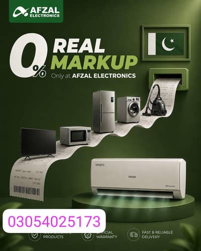 Haier AC & Cooler available – New condition,