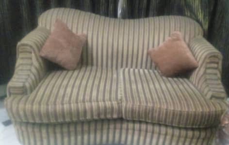6 seater pure wooden sofa set