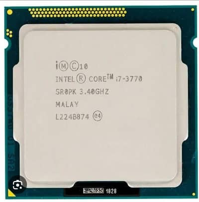 intel i7 3770 Processor 3.40ghz clock