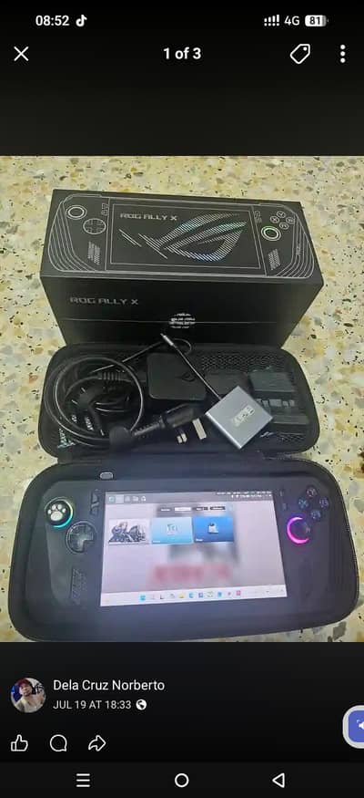 ASUS ROG Ally X Handheld Gaming Console ( Extreme,