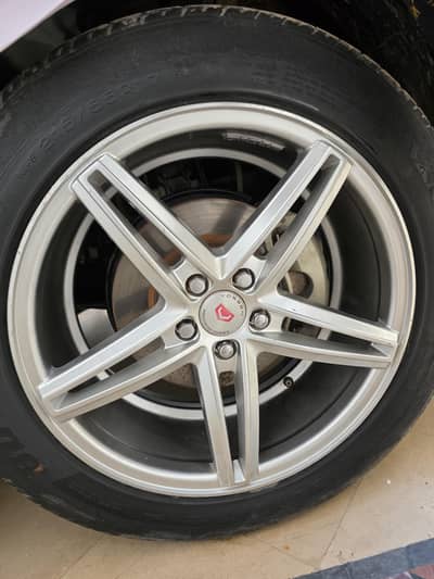 17 inches imported rims with tyre