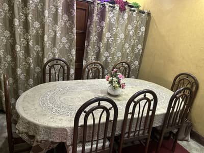8 Seater Dining Table Set with Chairs – Good C