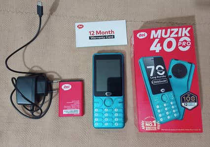 Itel Muzik 400 Pro – Box Packed / Like New | PTA Approved