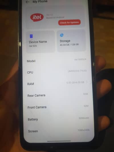 Itel S25