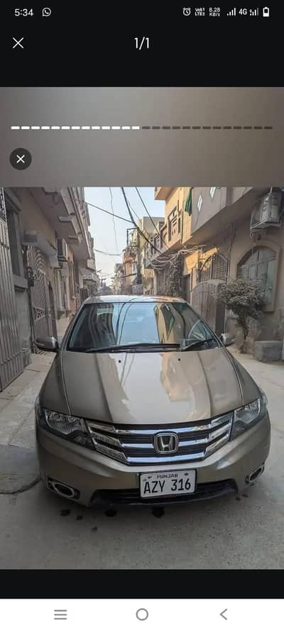 Honda City aspire  2014