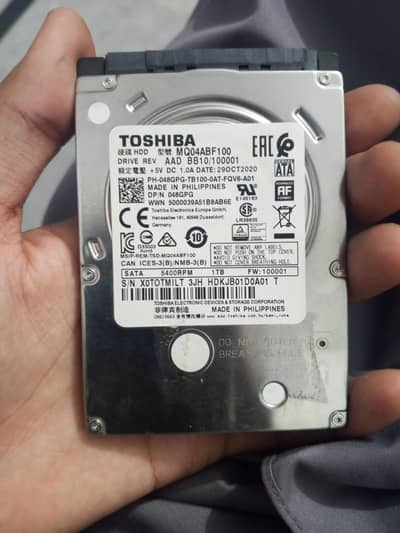1 TB Hard Drive sale Toshiba