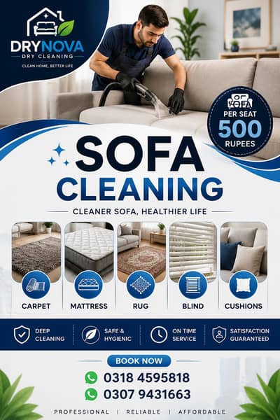 Dry nova sofa cleaning clean at your own home