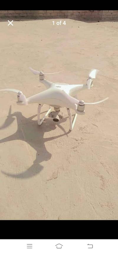 DJI phantom 4 (4k video  recording)