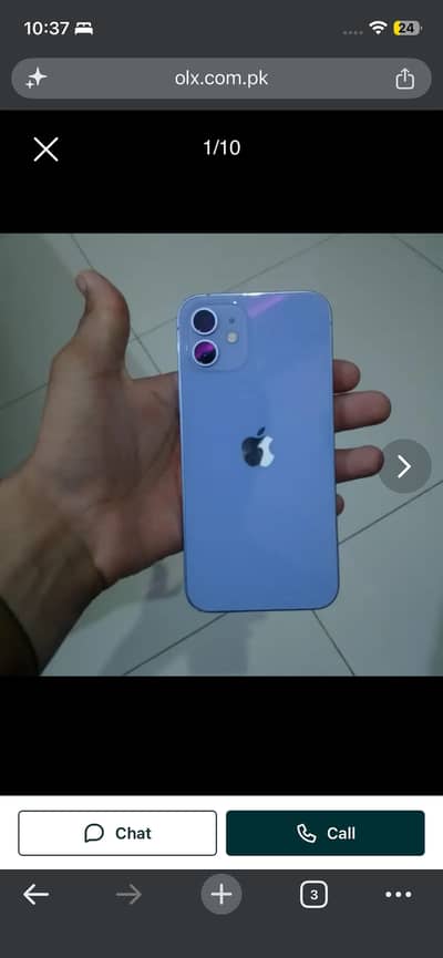 Apple iPhone 12 perple