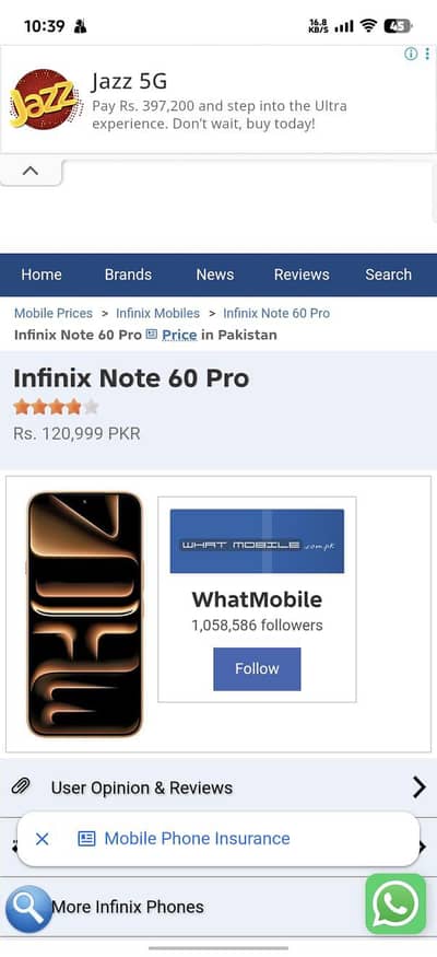 Infinixnote 60 pro