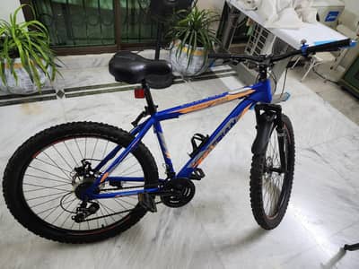 Bicycle for sale mountain gears for height and speed gears.
